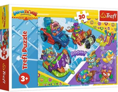 Opakowanie Puzzle 30 Drużyna Super Szpiegów TREFL