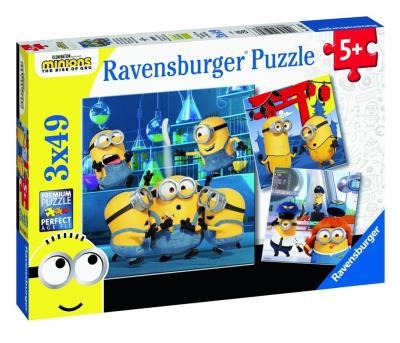 Opakowanie Puzzle 3x49 Minionki 2