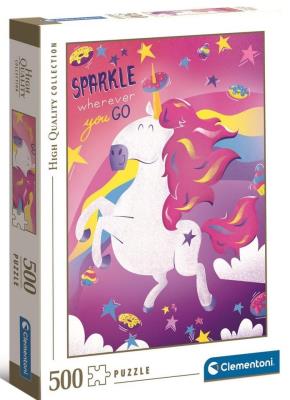 Opakowanie Puzzle 500 HQ Fantastic Animals Unicorn