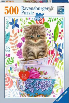 Opakowanie Puzzle 500 Kocięta w kubku
