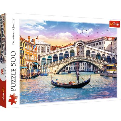 Opakowanie Puzzle 500 Most Rialto Wenecja 37398