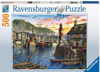 Opakowanie Puzzle 500 Poranek w porcie