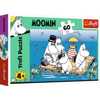 Opakowanie Puzzle 60 Muminki nad jeziorem 17352