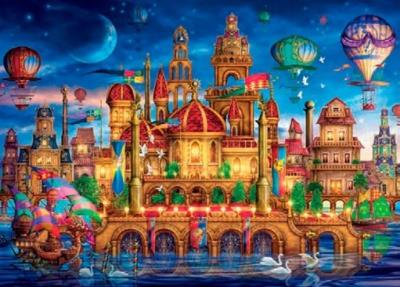 Puzzle 6000 HQ Downtown. Wydawca: Clementoni. SmakLiter.pl Opakowanie Puzzle 6000 HQ Downtown