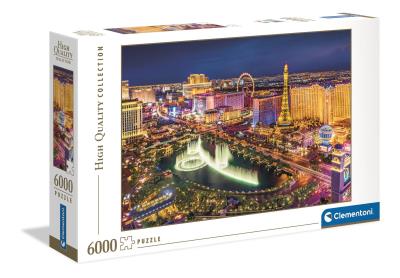 Puzzle 6000 HQ Las Vegas. Wydawca: Clementoni. SmakLiter.pl Opakowanie Puzzle 6000 HQ Las Vegas