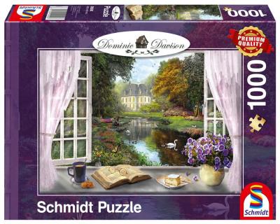 Opakowanie Puzzle PQ 1000 Pokój z widokiem na strumyk G3