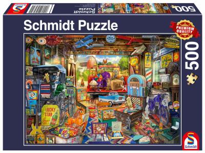 Opakowanie Puzzle PQ 500 Wyprzedaż garażowa G3