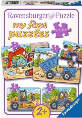 Opakowanie Puzzle zestaw Plac budowy