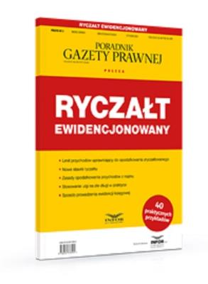Okładka książki Ryczałt ewidencjonowany
