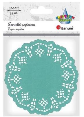 Opakowanie Serwetki papierowe okrągłe 11,5cm morskie 35szt