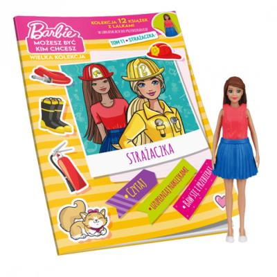 Strażaczka. Barbie, możesz być kim chcesz. Tom 11. Autor: Opracowanie zbiorowe. SmakLiter.pl Okładka książki Strażaczka. Barbie, możesz być kim chcesz. Tom 11