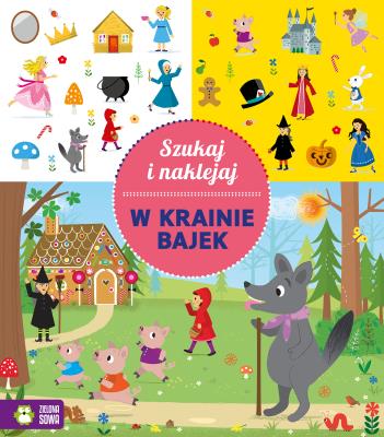 Okładka książki Szukaj i naklejaj W krainie bajek