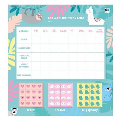 Opakowanie Tablica motywacyjna Pastel