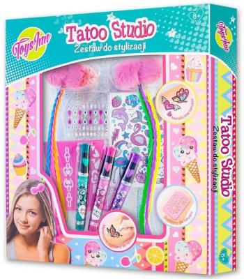 Opakowanie Tatoo Studio - zestaw do stylizacji z warkoczykami