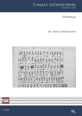 Okładka książki Vesperae