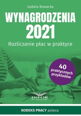 Okładka książki Wynagrodzenia 2021 Rozliczanie płac w praktyce