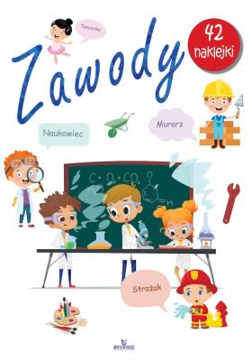 Zawody. Kolorowanka. Autor: Matusiak Monika. SmakLiter.pl Okładka książki Zawody. Kolorowanka