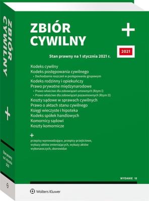 Okładka książki Zbiór cywilny PLUS 2021