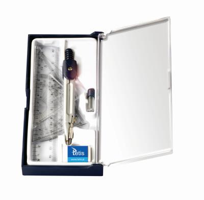 Opakowanie Zest. Geom. Z cyrklem met. I linijką 15 cm