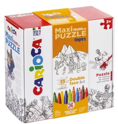 Opakowanie Zestaw puzzli do rysowania Empire 36 kol CARIOCA