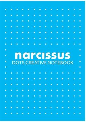 Opakowanie Zeszyt A5/56K kropki błękitny (6szt) NARCISSUS