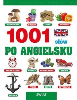 Okładka książki 1001 słów po angielsku. Świat