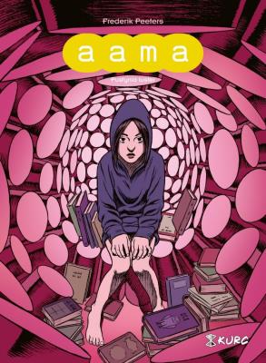 Aama T.3 Pustynia luster. Autor: Peeters Frederik. SmakLiter.pl Okładka książki Aama T.3 Pustynia luster