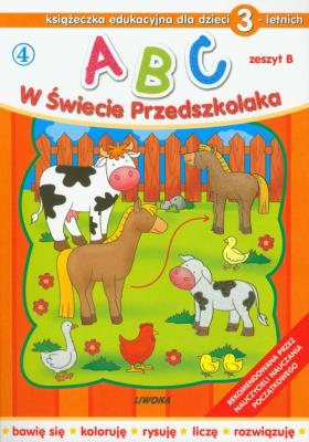Okładka książki ABC w świecie przedszkolaka B/3 (4) LIWONA