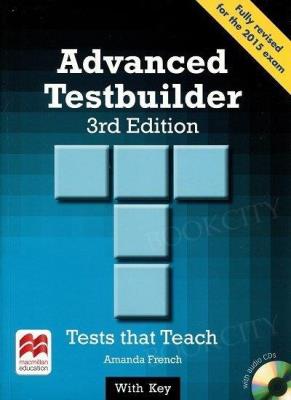 Okładka książki Advanced Testbuilder 3rd Edition. Książka ucznia ucznia z kl