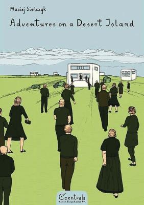 Adventures on a Desert Island. Autor: Sieńczyk Maciej. SmakLiter.pl Okładka książki Adventures on a Desert Island