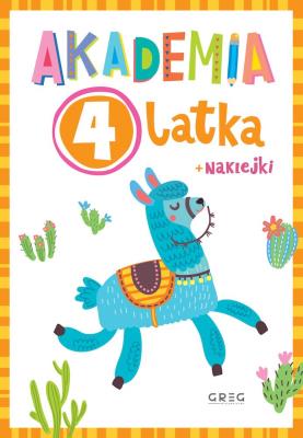 Akademia 4-latka. Autor: Opracowanie zbiorowe. SmakLiter.pl Okładka książki Akademia 4-latka