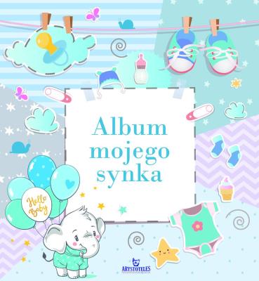 Album mojego synka. Autor: Matusiak Monika. SmakLiter.pl Okładka książki Album mojego synka