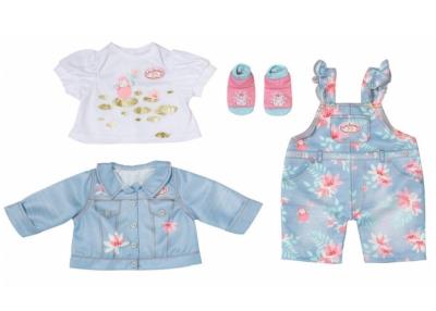 Baby Annabell - Dżinsowe ubranko 43cm. Wydawca: Zapf. SmakLiter.pl Opakowanie Baby Annabell - Dżinsowe ubranko 43cm