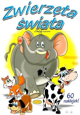 Baw się i ucz z pasją. Zwierzęta świata. Autor: Ernest Błędowski. SmakLiter.pl Okładka książki Baw się i ucz z pasją. Zwierzęta świata