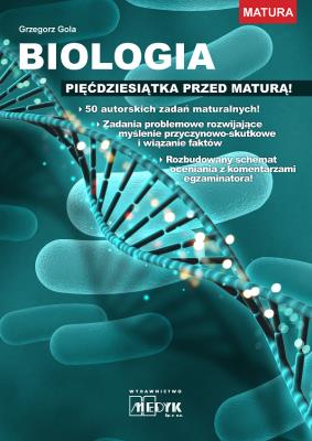 Okładka książki Biologia - pięćdziesiątka przed maturą