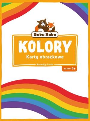 Okładka książki Bubu Baba Karty obrazkowe. Kolory i kształty