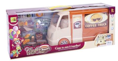 Opakowanie Camper kawiarenka dla lalki na baterie + akcesoria