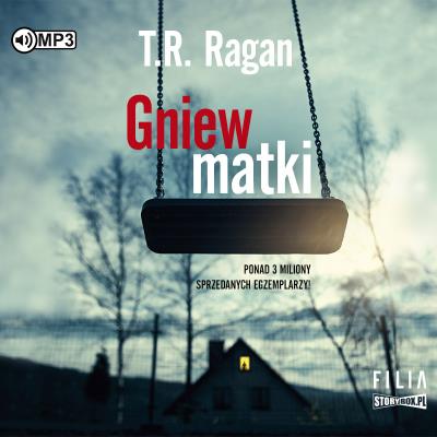 CD MP3 Gniew matki. Autor: T.R. Ragan. SmakLiter.pl Okładka książki CD MP3 Gniew matki