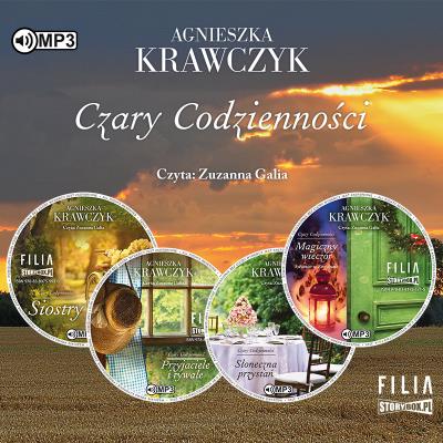CD MP3 Pakiet Czary codzienności. Autor: Krawczyk Agnieszka. SmakLiter.pl Okładka książki CD MP3 Pakiet Czary codzienności