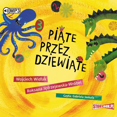 CD MP3 Piąte przez dziewiąte. Autor: Roksana Jędrzejewska-Wróbel, Wojciech Widłak. SmakLiter.pl Okładka książki CD MP3 Piąte przez dziewiąte