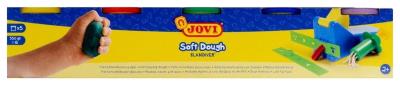 Ciastoplastolina 5 kolorów x 110g JOVI. Wydawca: JOVI. SmakLiter.pl Opakowanie Ciastoplastolina 5 kolorów x 110g JOVI