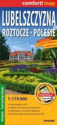 Okładka książki Comfort!map Lubelszczyzna, Roztocze... 1:175 000