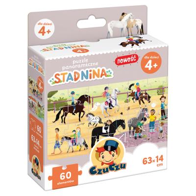 Opakowanie CzuCzu Puzzle panoramiczne Stadnina 4+