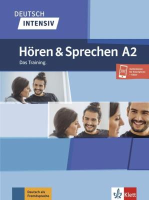 Deutsch intensiv. Horen und Sprechen A2 + online. Autor:   Praca zbiorowa. SmakLiter.pl Okładka książki Deutsch intensiv. Horen und Sprechen A2 + online