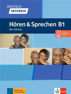 Deutsch intensiv. Horen und Sprechen B1 + audio. Autor:   Praca zbiorowa. SmakLiter.pl Okładka książki Deutsch intensiv. Horen und Sprechen B1 + audio