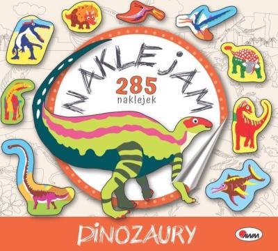 Okładka książki Dinozaury. Naklejam 285