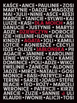Dla moich dziewczyn. Autor: Jabłońska-Trypuć Agata. SmakLiter.pl Okładka książki Dla moich dziewczyn