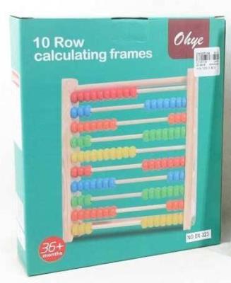 Opakowanie Drewniane liczydełko