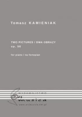 Dwa obrazy. Autor: Tomasz Kamieniak. SmakLiter.pl Okładka książki Dwa obrazy