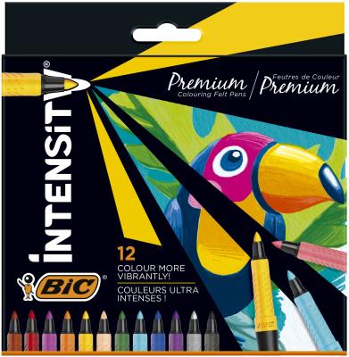 Opakowanie Fllamastry BIC Intensity Premium 12 kolorów pudełko